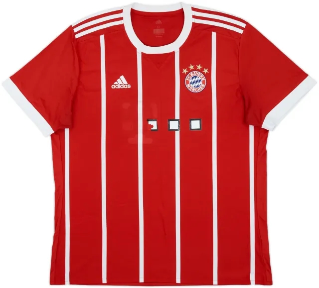 2017-18 Bayern Munich Home Shirt - 4/10 - (XL)