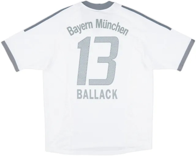adidas Bayern Munich Mens SS Away Shirt 2002/03