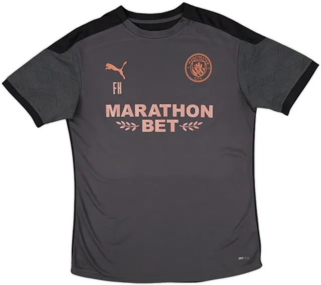 2019-20 Manchester City Puma Staff Issue Training Shirt FH - 7/10 - (M)