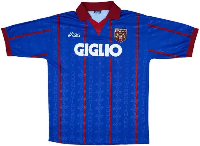 Asics A.C. Reggiana Mens SS Player Issue Third Shirt 1996/97