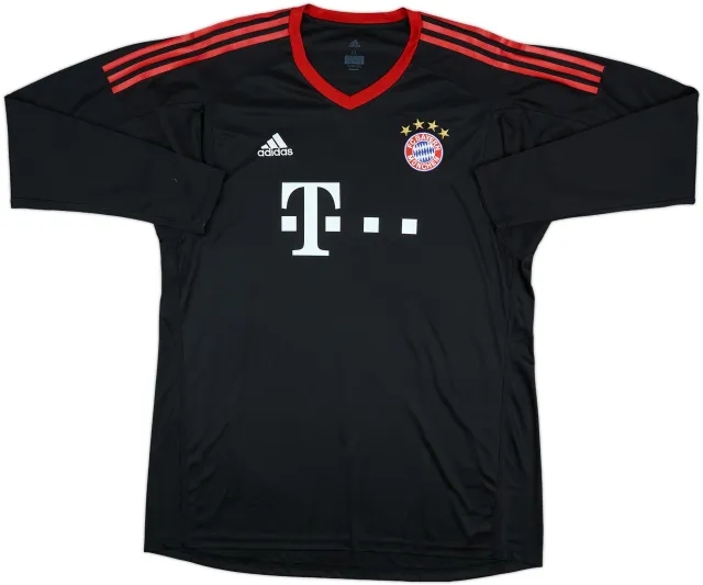 2017-18 Bayern Munich Player Issue GK Shirt #13 - 8/10 - (XL)