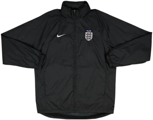 2015-16 England Nike Hooded Rain Jacket - 6/10 - (M)