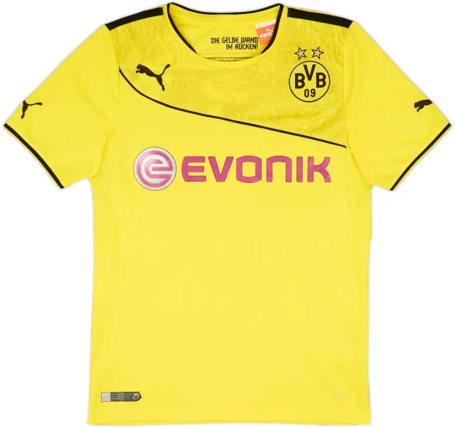 Puma Borussia Dortmund Mens SS Home Shirt 2013/14