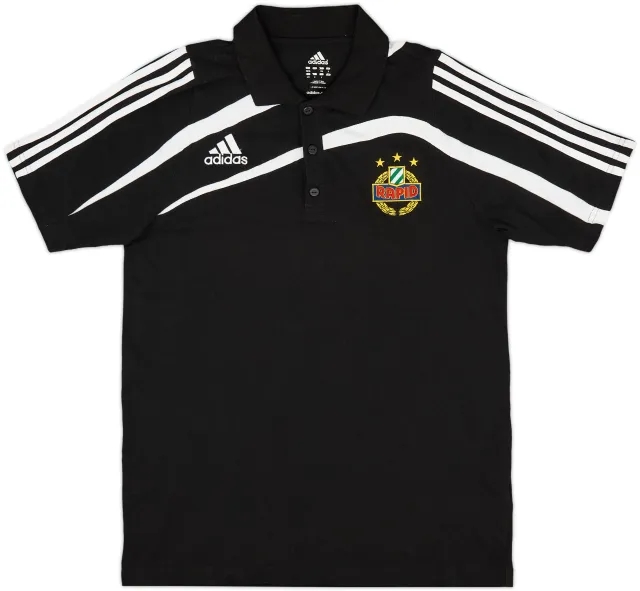 2008-09 Rapid Vienna adidas Polo Shirt - 8/10 - (M)