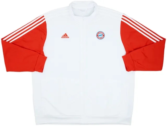 2023-24 Bayern Munich adidas Track Jacket - 8/10 - (XXL)