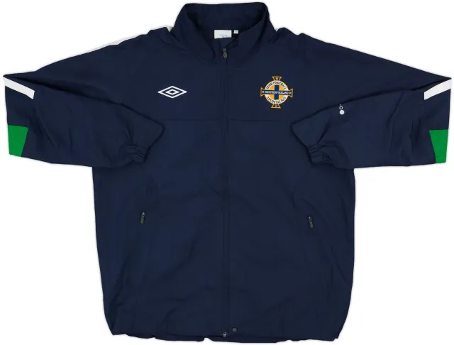 2010-11 Northern Ireland Umbro Track Jacket - 9/10 - (L)