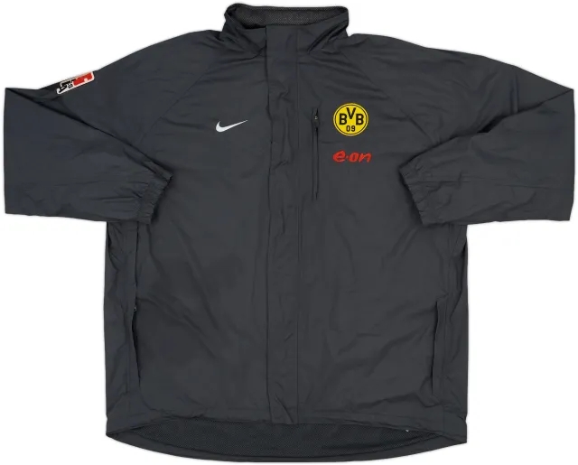 2004-05 Borussia Dortmund Nike Hooded Rain Jacket - 6/10 - (XXL)
