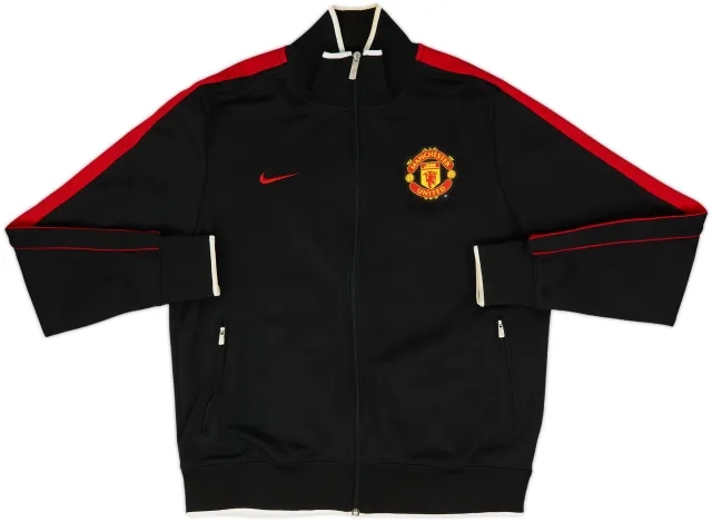2012-13 Manchester United Nike N98 Track Jacket - 10/10 - (L)