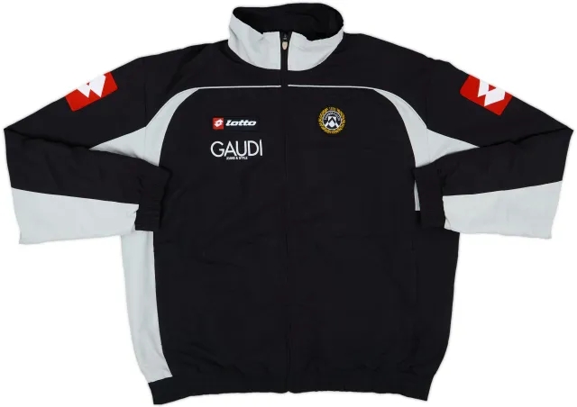 2007-08 Udinese Lotto Track Jacket - 7/10 - (XL)