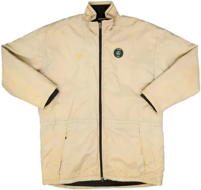 1999-00 Inter Milan Nike Padded Bench Coat - 5/10 - (L)