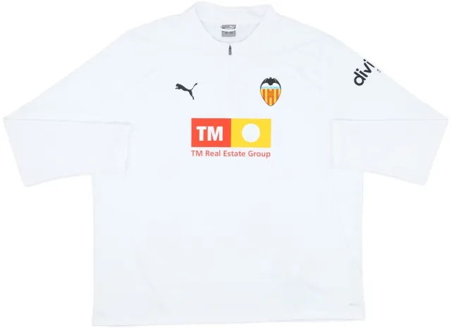 2024-25 Valencia Puma 1/4 Zip Drill Top - 9/10 - (3XL)