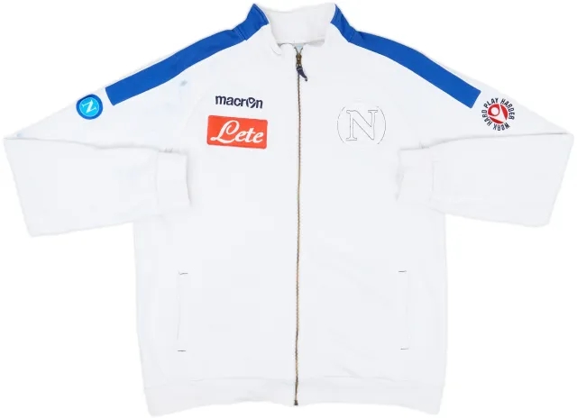 2009-10 Napoli Macron Track Jacket - 5/10 - (XXL)