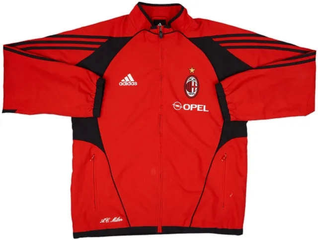 2005-06 AC Milan adidas Training Jacket - 8/10 - (M)