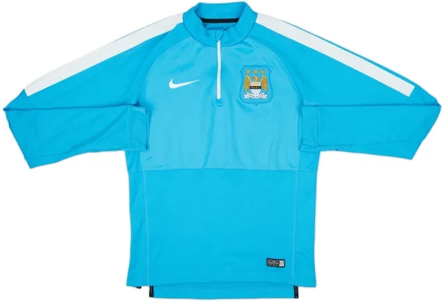 2014-15 Manchester City Nike Track Jacket - 7/10 - (S)