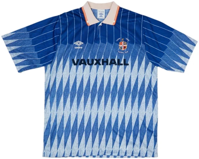 1990-92 Luton Town Third Shirt - 8/10 - (XL)