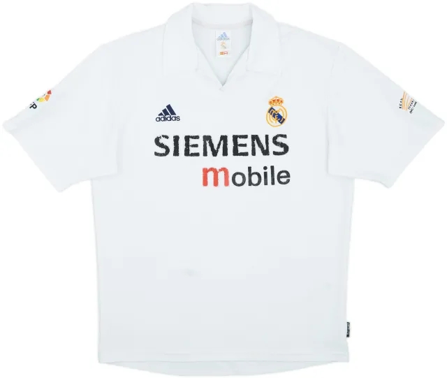 2002-03 Real Madrid Centenary Home Shirt - 5/10 - (M)