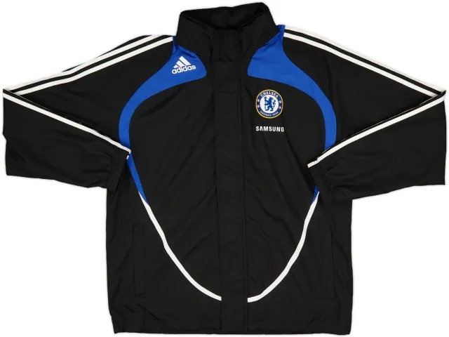 2008-09 Chelsea adidas Padded Bench Coat - 6/10 - (M/L)