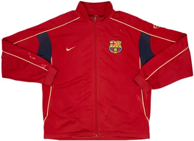2001-02 Barcelona Nike Track Jacket - 6/10 - (M)