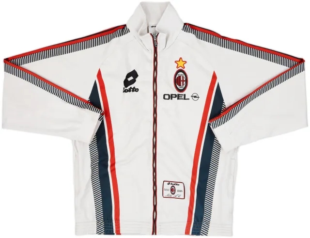 1997-98 AC Milan Lotto Track Jacket - 6/10 - (XL)