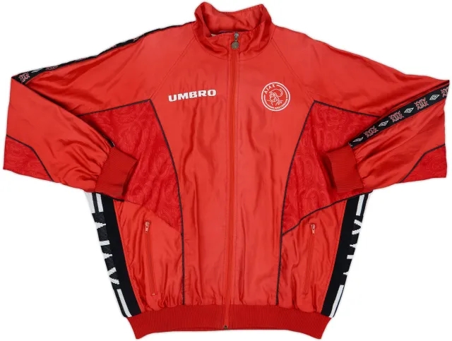 1997-98 Ajax Umbro Track Jacket - 6/10 - (3XL)