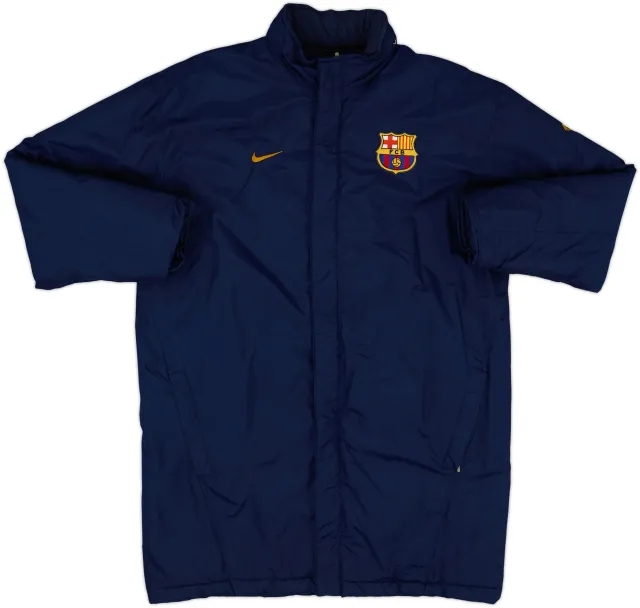 2003-04 Barcelona Nike Padded Bench Coat - 8/10 - (XL)