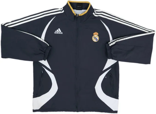 2006-07 Real Madrid adidas Track Jacket - 6/10 - (L)