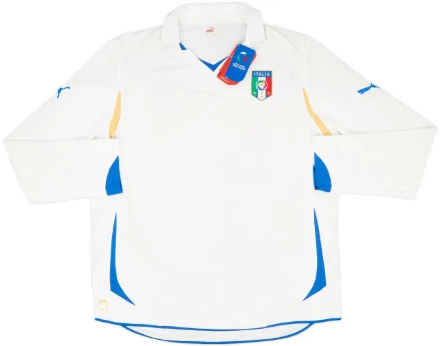2010-12 Italy Away L/S Shirt (XXL)
