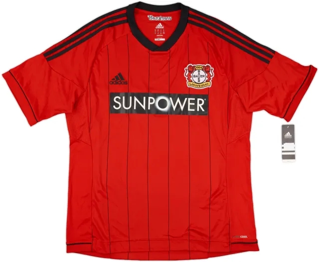 adidas Bayer Leverkusen Mens SS Home Shirt 2012/13