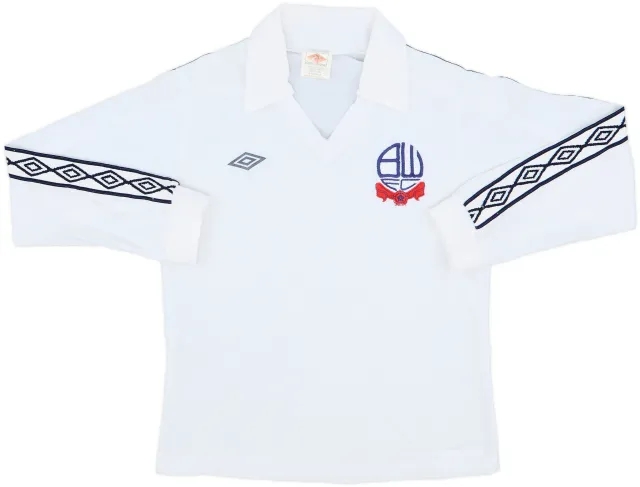 1977-81 Bolton Home L/S Shirt - 8/10 - (S)