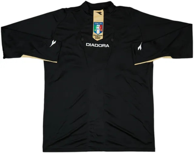 2007-08 Italy Diadora Referee L/S Shirt - 7/10 - (L)