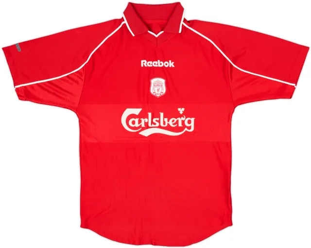 2000-02 Liverpool Home Shirt - 4/10 - (Y)