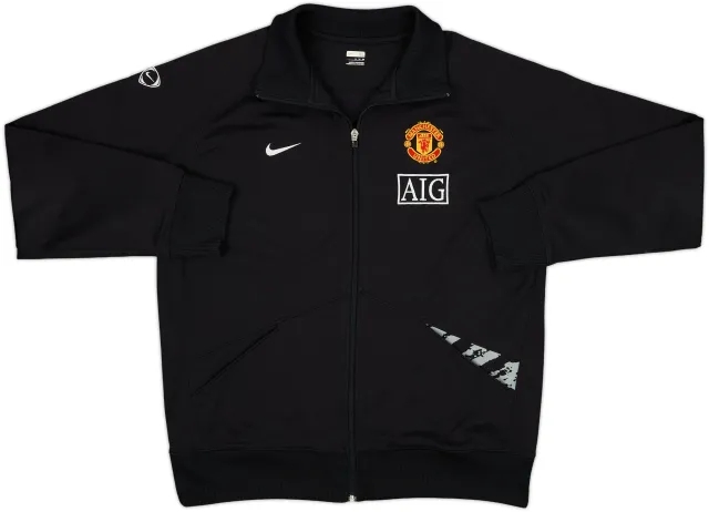 2007-08 Manchester United Nike Rain Jacket - 4/10 - (XL)
