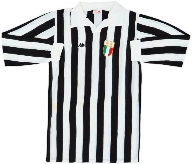 1988-89 Juventus 'Toyota Cup' Home L/S Shirt #10 - 8/10 - (M)