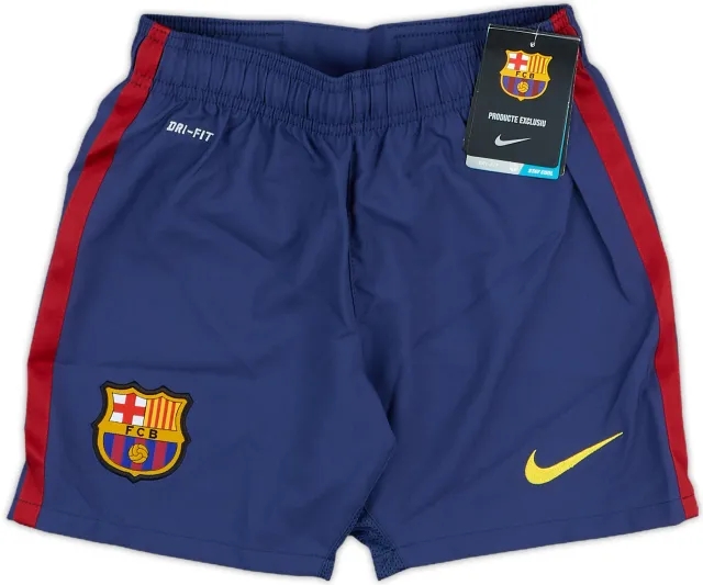 2012-13 Barcelona Home Shorts (6-8 Years)