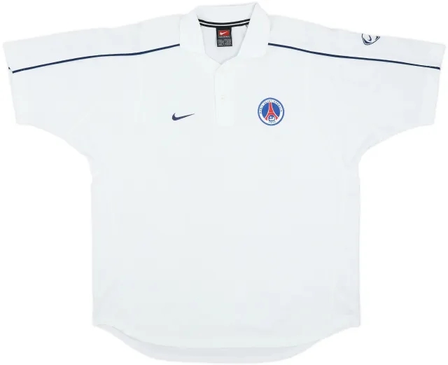 2001-02 Paris Saint-Germain Nike Polo Shirt - 6/10 - (L)