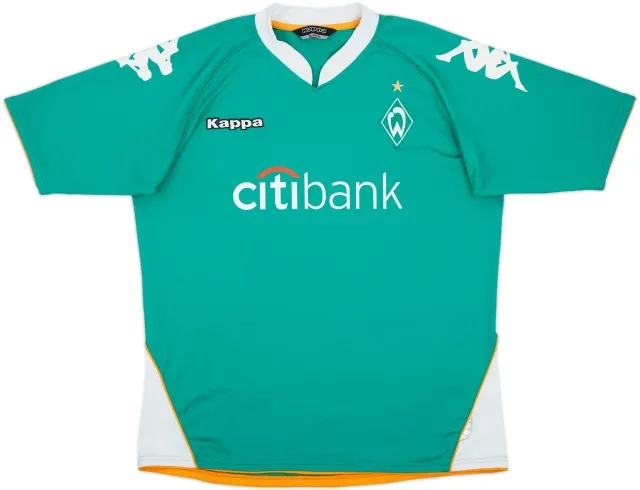 Kappa Werder Bremen Mens SS Home Shirt 2007/08