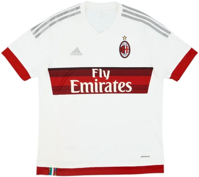2015-16 AC Milan Away Shirt - 4/10 - (L)