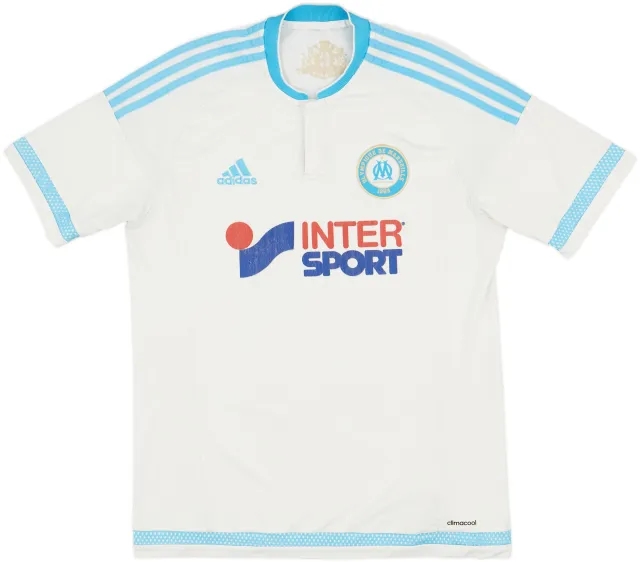 2015-16 Olympique Marseille Home Shirt - 5/10 - (M)