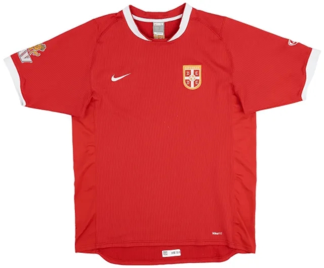 2007-08 Serbia Home Shirt - 6/10 - (L)
