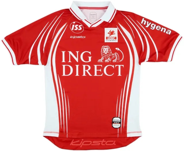 2001-02 Lille Home Shirt - 9/10 - (S)