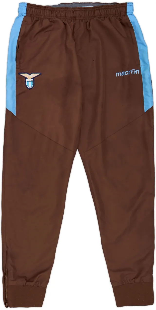2015-16 Lazio Macron Track Pants/Bottoms - 6/10 - (XL.Boys)