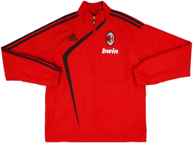 2009-10 AC Milan adidas Track Jacket - 9/10 - (M)