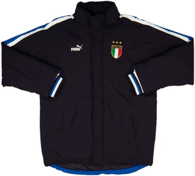 2002-04 Italy Puma Padded Bench Coat - 9/10 - (M)