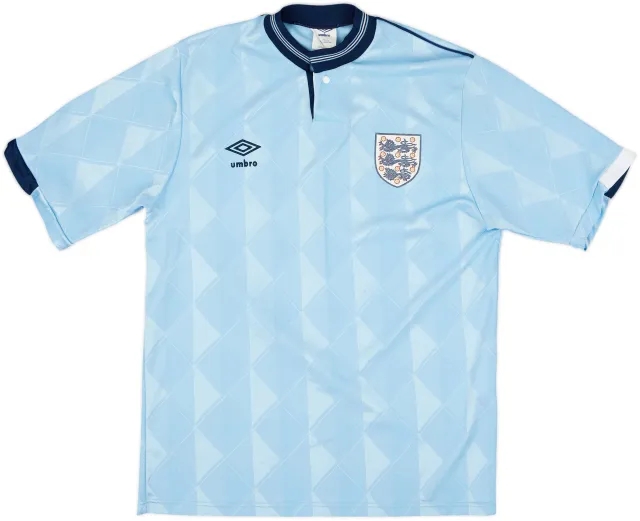 1987-90 England Third Shirt - 9/10 - (L)