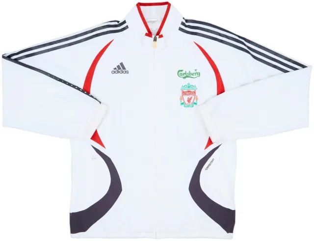 2006-07 Liverpool adidas Track Jacket - 6/10 - (L)
