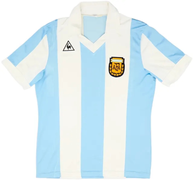 1980-82 Argentina Home Shirt - 8/10 - (XL)
