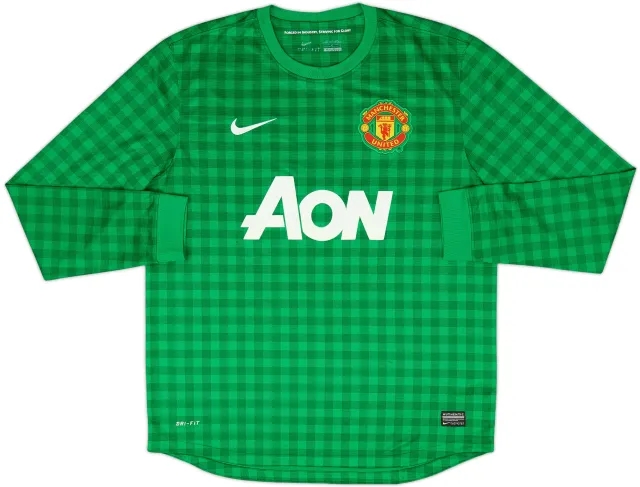 2012-13 Manchester United GK Shirt #1 - 8/10 - (L)
