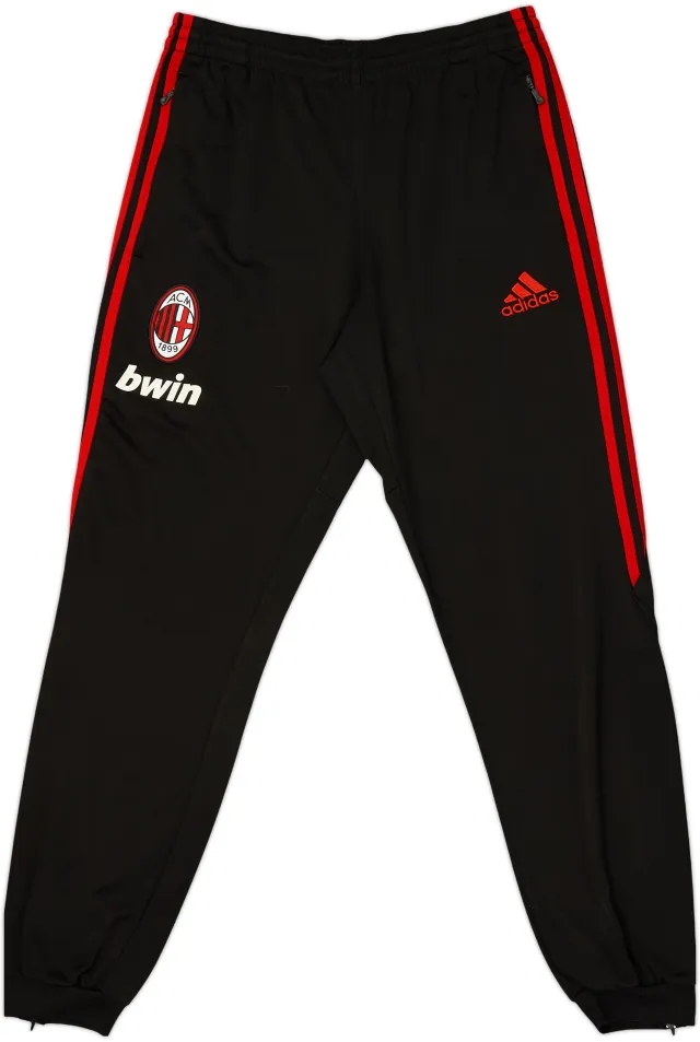 2009-10 AC Milan adidas Track Pants/Bottoms - 8/10 - (XS)