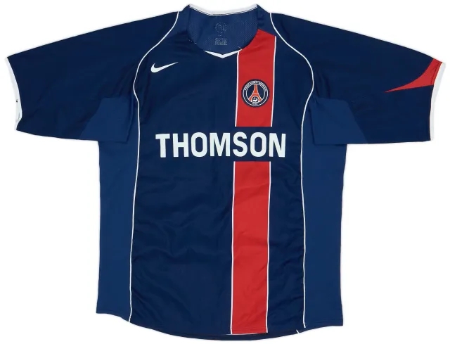 2004-05 Paris Saint-Germain Home Shirt - 6/10 - (XL)
