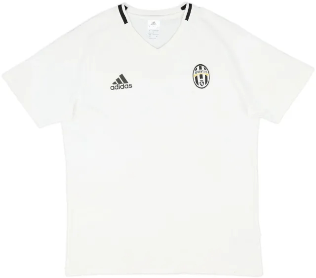 2015-16 Juventus adidas Cotton Tee - 8/10 - (L)